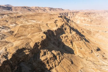 Masada National Park in the Dead Sea region of Israel.