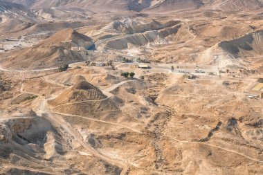 Masada National Park in the Dead Sea region of Israel.