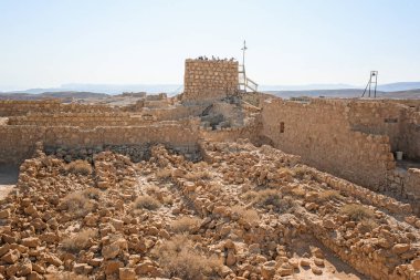 Masada National Park in the Dead Sea region of Israel.
