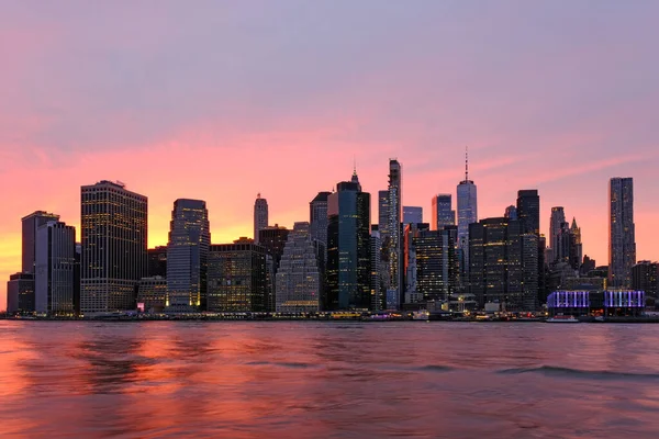 New York Usa April 2023 Manhattan Evening — Stock Photo, Image