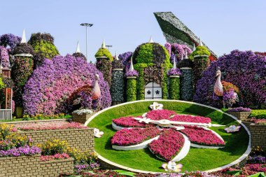 Dubai, BAE - 13 Şubat 2023 Dubai Mucize Bahçesi.