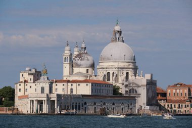 Venedik, İtalya - 22 Haziran 2023: Basilica Santa Maria Della Selam.