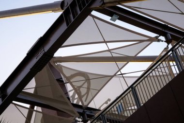 Geometrik formların ve organik dokuların dinamik etkileşiminden soyut kalıplar.