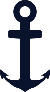 Grafik tasarım, logo, web ve mobil için denizcilik dayanağı vektör ilüstrasyonu kullanılabilir.