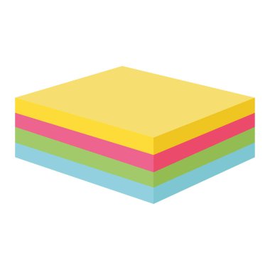 İzole edilmiş not etiketi ofis arz simgesi Vektör illüstrasyonuName