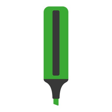 İzole edilmiş renkli fosforlu ofis arz simgesi Vektör illüstrasyonuName