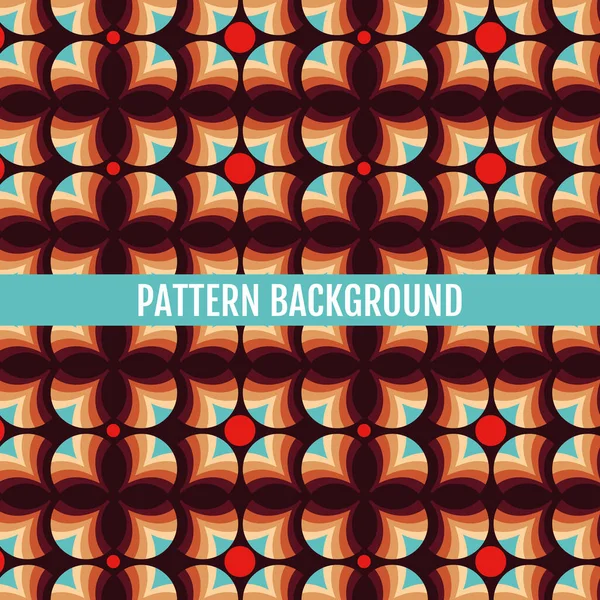 Colored Seamless Pattern Background Image Vector Illustration — Stockvektor