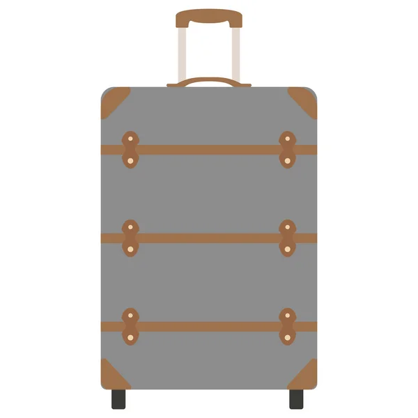 孤立的彩色旅行手提箱图标矢量插图 — 图库矢量图片