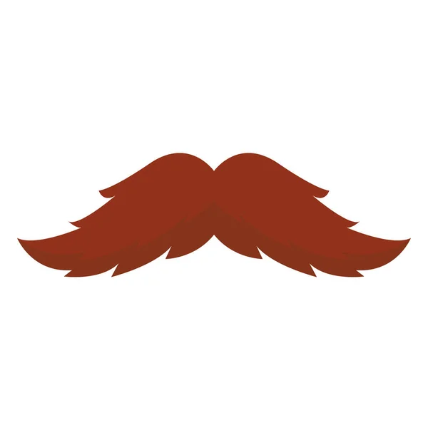 Moustache Traditionnelle Mexicaine Mariachi Célébration Cinquième Mai Illustration Vectorielle — Image vectorielle