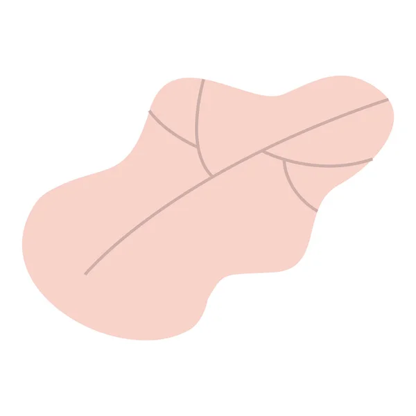 Isolée Icône Feuille Saisonnière Colorée Illustration Vectorielle — Image vectorielle