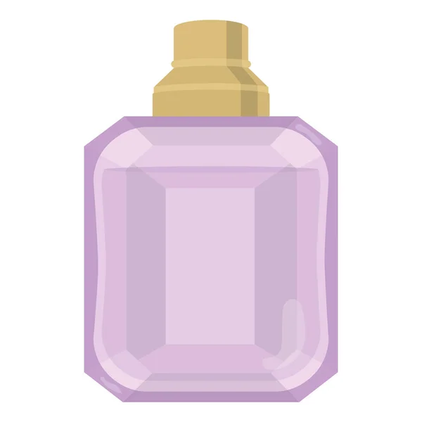 Isolato Colorato Profumo Bottiglia Icona Vettoriale Illustrazione — Vettoriale Stock
