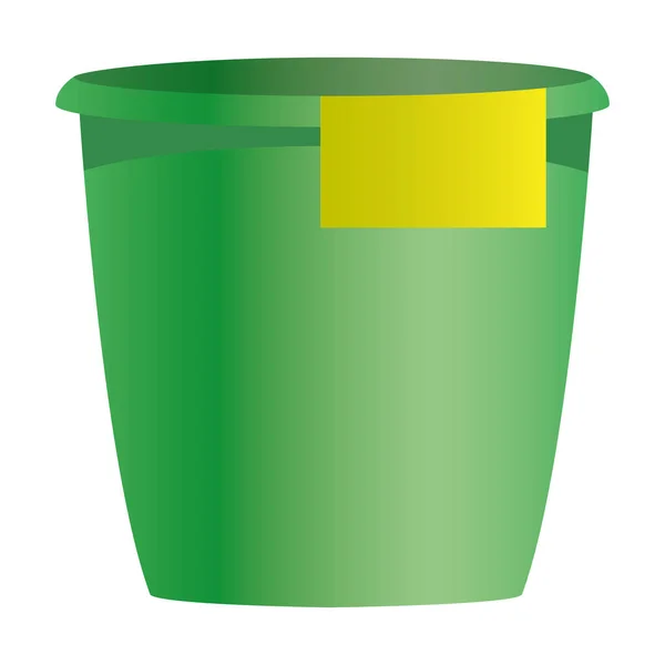 Isolated Colored Cleaning Bucket Icon Vector Illustration — Stock Vector