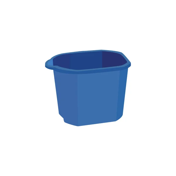 Isolated Colored Cleaning Bucket Icon Vector Illustration — Stock Vector