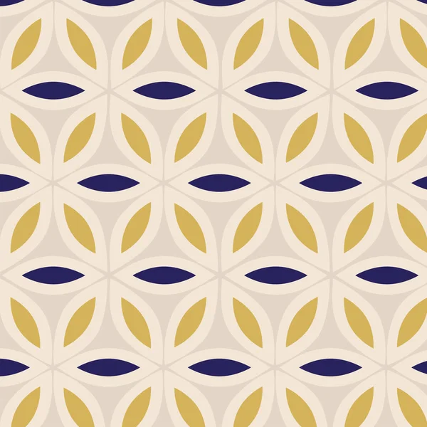 カラー抽象的なシームレスなパターンの背景ベクトルイラスト — ストックベクタ