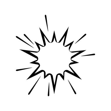 İzole edilmiş renkli boş çizgi roman balonu Vektör illüstrasyonuName