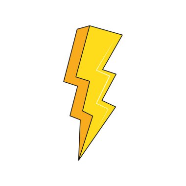 İzole edilmiş renkli karikatür simgesi Vektör illüstrasyonuName