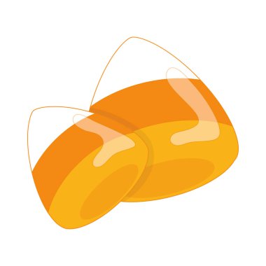 Renkli şeker sakızları Cadılar Bayramı Vektör illüstrasyonu