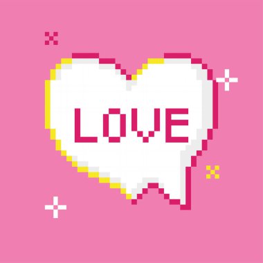 Çizgi film tanımı Vektör illüstrasyonlu izole piksel konuşma balonu