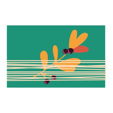 İzole edilmiş bir noelin üst görünümü Vektör illüstrasyonuName