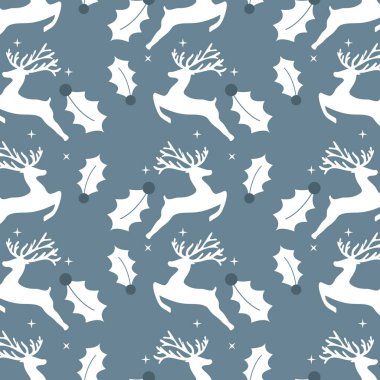 Renkli kış şablonu arkaplan vektörü illüstrasyonu