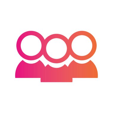 Takım çalışması iş simgesi Vektör illüstrasyonu