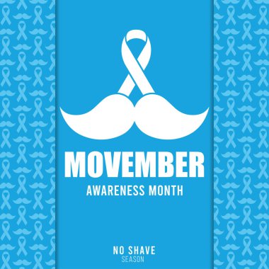 Bıyık vektörü illüstrasyonlu renkli retro Motion posteri