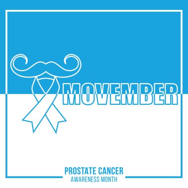 Bıyık vektörü illüstrasyonlu renkli retro Motion posteri