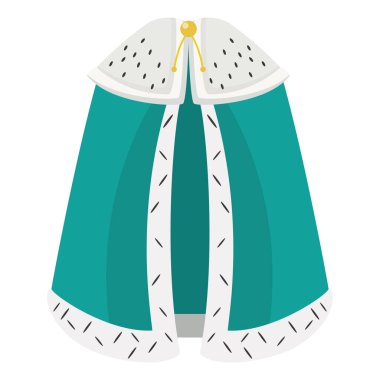 Renkli kraliyet simgesi Vektör illüstrasyonu