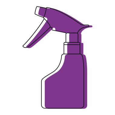 Renkli bahçe sulama kabı ikonu Vektör illüstrasyonu