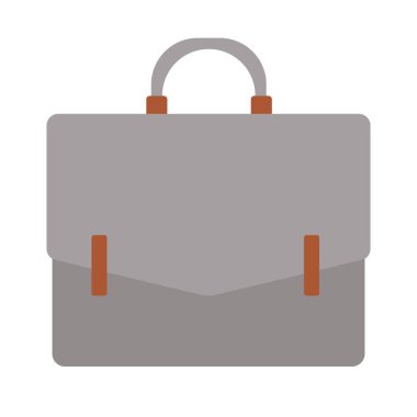 İş çantası simgesi Vektör illüstrasyonu