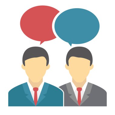 İş adamı takım çalışması İş simgesi Vektör illüstrasyonu