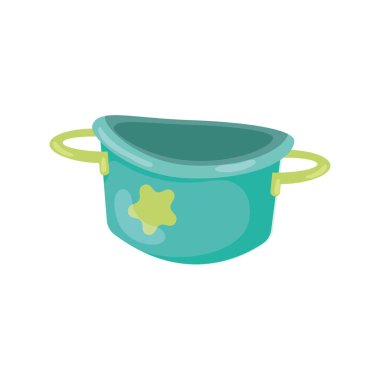 Sahil kum kovası çocuklar oyuncak vektör çizimi