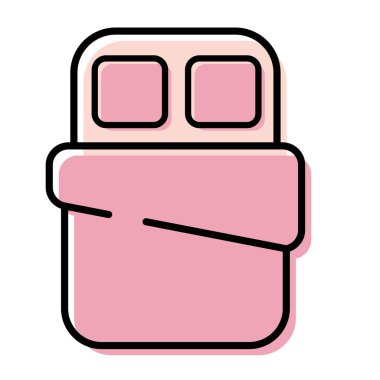 Paketlenmiş çikolata ikonu. Vektör illüstrasyonu