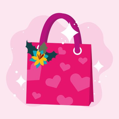 Renkli hediye kutusu tasarımı. Vektör illüstrasyonu