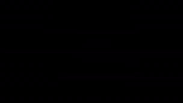 网络广告星期一销售横幅的弹药视频 销售徽章 特价折扣标签 带有阿尔法通道透明背景 — 图库视频影像