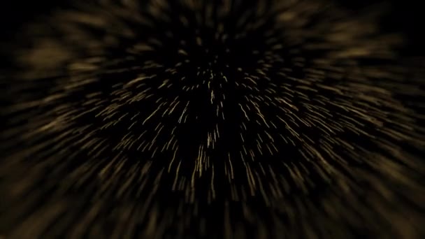 Particle Explosie Motion Graphics Video Transparante Achtergrond Met Alfa Kanaal — Stockvideo