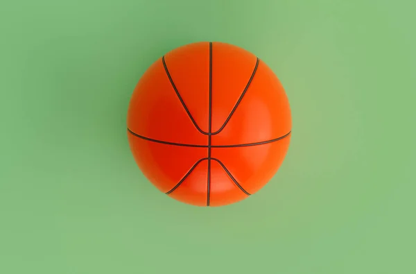 3d illustration Basketball sport accessories 3D basket ball.