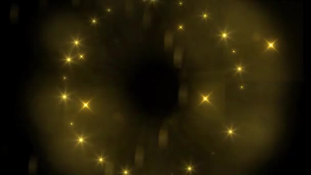 Kamera Flaşları Lens Flaşları Yıldızsız Döngü Animasyonu Alfa Kanalı Ile — Stok video