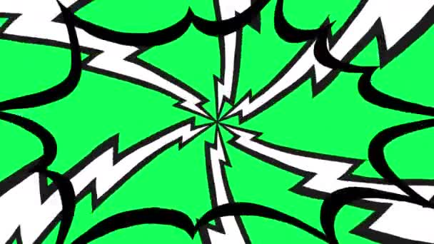 Abstract Blast Excitement Explosion Thunderbolt Lightning Bolt Patriotic Background Loop — kuvapankkivideo