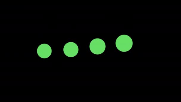 用Alpha信道加载条线进程循环动画视频透明背景 — 图库视频影像