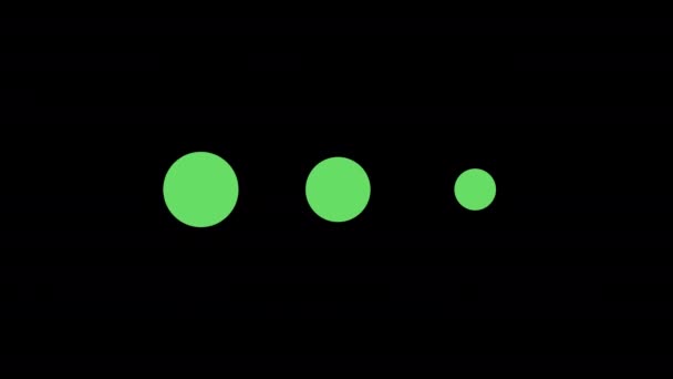 用Alpha信道加载条线进程循环动画视频透明背景 — 图库视频影像