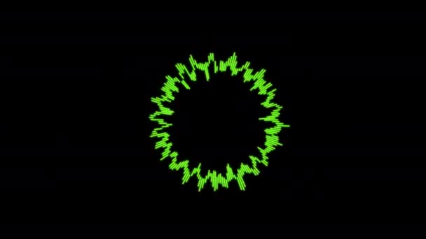 Hud Cirkel Gränssnitt Högteknologisk Futuristisk Display Hologram Knappen Laddar Mål — Stockvideo