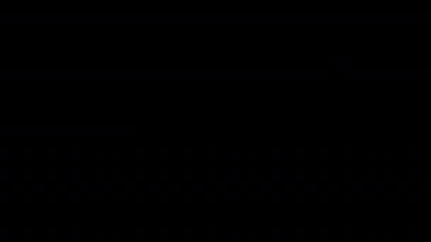 Святкові Феєрверки Вибухають Новий Рік Святкування Безшовної Петлі Анімація Відео — стокове відео