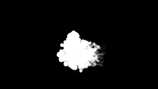 Frosty Fog Effects Smoke Elements Loop 애니메이션 채널의 — 비디오