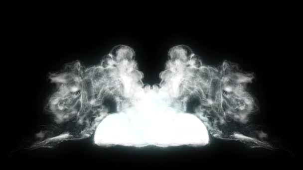 Frosty Fog Effects Smoke Elements Loop 애니메이션 채널의 — 비디오