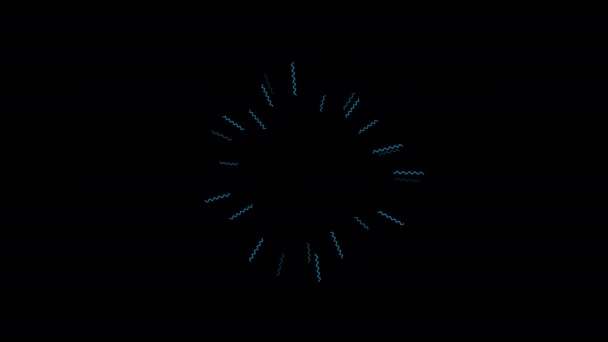 Výbuchy Výbušné Výbuchy Pohybové Grafické Prvky Smyčka Animace Alfa Kanálem — Stock video