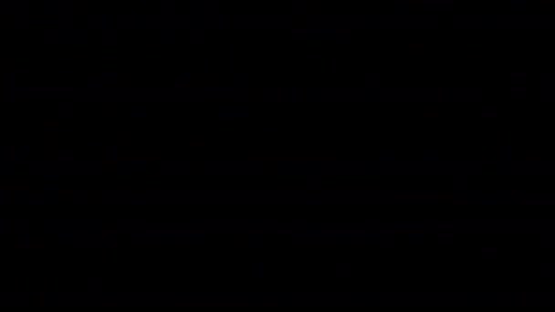液体トランジションアニメーション アルファチャンネル付きFlash Fxコミックモーションエレメント — ストック動画