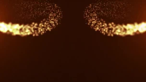 반짝이 반짝이 트레일 마법의 애니메이션 비디오 — 비디오