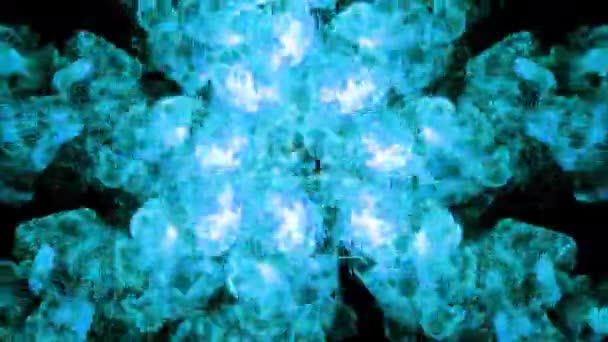 Výbuch Částic Efekt Abstraktní Výbuch Animace Pozadí — Stock video