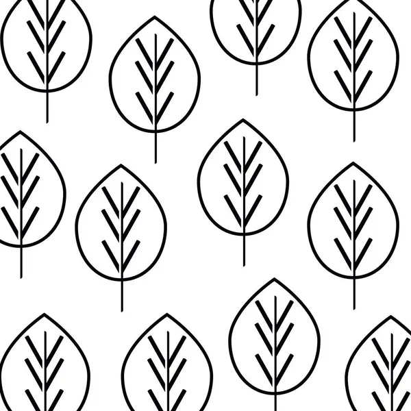 Yaprak Simgesi Şekil Vektör Sanat İllüstrasyonu Tasarımı